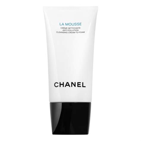 chanel anti pollution cleansing cream to foam|Chanel la mousse cream to foam.